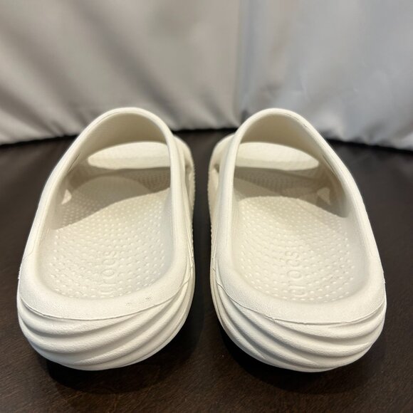 Crocs Mellow Tide Recovery Slide Sandal, Cream 7‎ - Picture 5 of 11